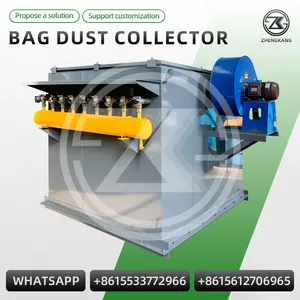 Factory Direct Pulse Jet Baghouse Dust Collector Industrial Bag Filter Dust Collection System Support OEM ODM Custom thumbnail-2