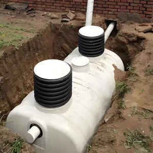 FRP Septic Tank With 5-Year Warranty and Mill Test Report for Structural Integrity thumbnail-1