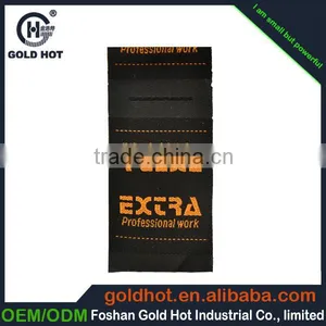 2015 Cheap Garment Labels and Tags, Brand Name 100% Polyester Fabric Woven Labels for Clothing thumbnail-2
