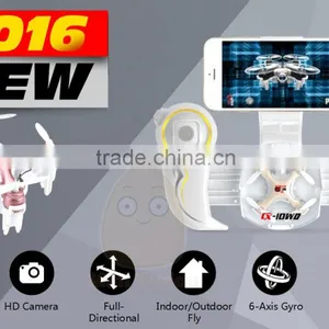 2016 New Drone Cheerson Cx-10WD-TX Barometer Height IOS and Andriod Controlled Wifi Fpv rc Quad Copter thumbnail-2