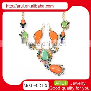 Luxury Multicolor Statement Necklaces Fashion Necklaces 2016 thumbnail-1
