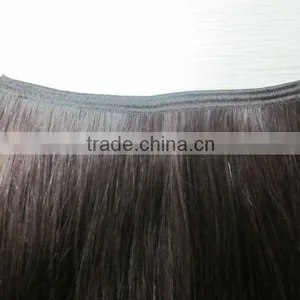 Fashion 20" Human Hair Weave Extension Hand Tied Hair Weft Hair Weaving Hand Tied Weft Kinky Curly Hair thumbnail-1