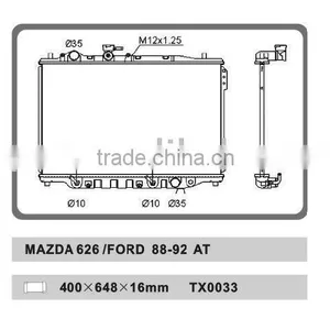 Auto Radiator for MAZDA 626/FORD 88-92 AT thumbnail-1