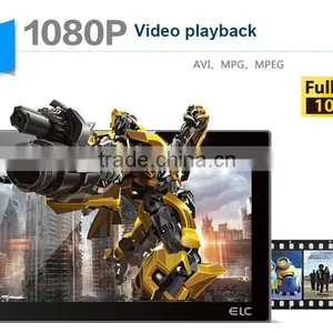 15 Inch Digital Photo Frame Advertising Kiosk Display(LCD 1920*1080,16:9, Photo, Music,1080P Video Play Back, AV In,VESA) thumbnail-6