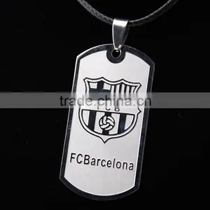 Barcelona Team Stainless Steel Necklace thumbnail-3