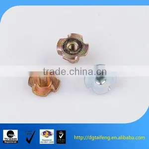 Blue Zinc Coated Carbon Steel Flat Head t Nut thumbnail-1
