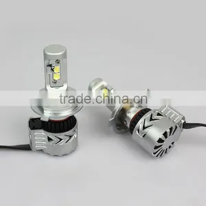 Powerful 6000lm h4 Car Led Headlight Bulb 40w Hi/lo Beam Wholesale Price 2 Years Warranty thumbnail-3