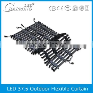 New Arrival Full Outdoor Use ip 65 Waterproof Led Video Curtain thumbnail-6