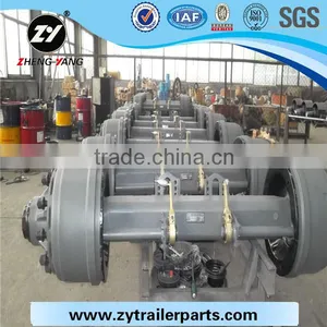 Heavy Duty Square Beam 16T Trailer Germany Axle/High Quality Trailer Axle Manufacturers in China thumbnail-5