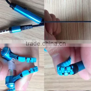 Hot Sale Good Quality Zipper Earphone for Mobile Phone, Wired Earphone Headphone With Volume Control, With Mic thumbnail-6