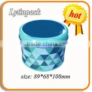 Customized Mini CMYK Printed Round Tin Box thumbnail-1