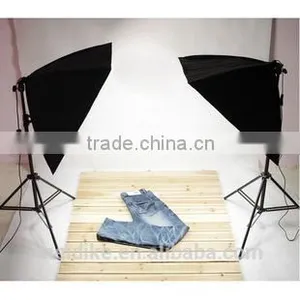 2 x Continuous Lighting Kit 50x70cm Photo Studio Soft Box Lighting Kit Light Bulbs Lamp 5500K 135W Photography 60*60 cm Softbo thumbnail-1