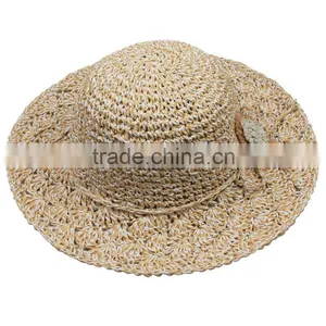 Handmade New Custom Short Birm Straw Boater Hat thumbnail-2