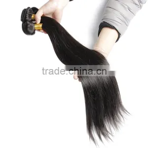 100 Human Hair Bundles, Brazilian Human Hair Weave, Double Machine Hair Weft, Remy Straight Hair Extension thumbnail-5