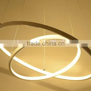 Guzhen Lighting Ring Acrylic LED Pendant Light With Factory Price thumbnail-1