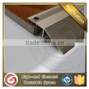 Moderate Cost Floor Adaption Connected Section Laminate Floor Transition Profile thumbnail-2