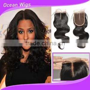 Virgin Hair Bundles With Lace Closure thumbnail-1