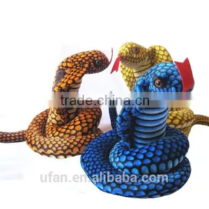Yiwu Factory Wholesale Lifelike Stuffed Cobra Animal Toy thumbnail-5