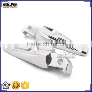 BJ-FP-002 CNC Rear Foot Pegs Motorcycle Passenger Footrests For Yamaha Tmax 500, XP500 thumbnail-1