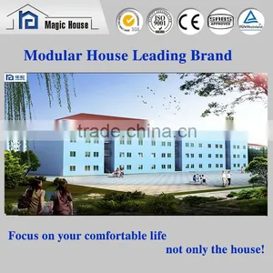 Economical Prefabricated Apartment/prefab Modular Home in China Foam Cement House thumbnail-3