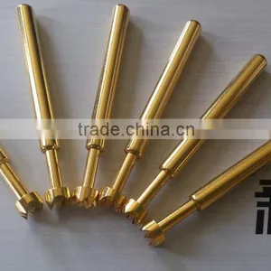 Brass Contact Pin,spring Probe Pogo Pin,bending Pogo Pin,battery Probes thumbnail-1