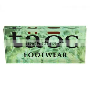 Advertising Equipment Display Block Plastic Picture Frames, Logo Block thumbnail-1