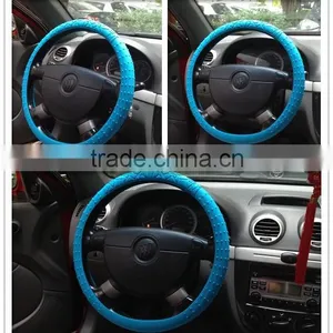 Colorful Auto Car Non-slip Silicone Interior Steering Wheel Cover thumbnail-1