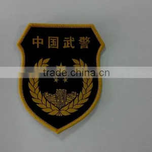 Custom Woven Military Uniform Shoulder Badge for Government thumbnail-1