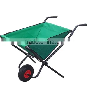 Qingdao RUNTONG Folding Wheelbarrow,Lawn Garden Wheelbarrow thumbnail-1
