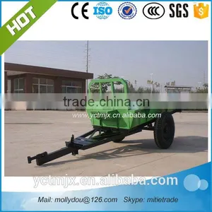 Mini Hydraulic Dump Air Brake Farm Trailer thumbnail-1