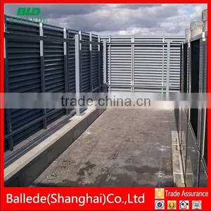 Custom Aluminum Exterior Fixed Louver Fencing thumbnail-2
