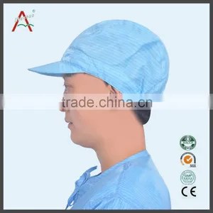 ESD Cleanroom Cotton Cap With Edge for Coverall Workwear thumbnail-3