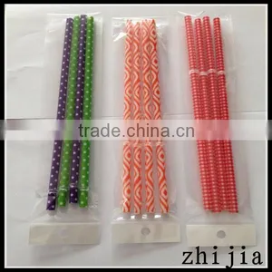 2015 New Design Colored Plastic Natural Drinking Straw thumbnail-1