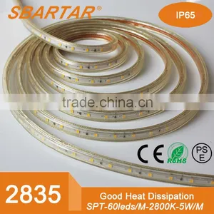 Hight Quality Products High Lumen Smd 2835 6W Warm White 3000K Led Strip Light thumbnail-1