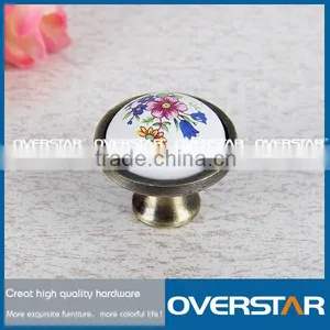 China White Ceramic Knob,promotional High Quality Ceramic Knob Pull Handle, Ceramic Knob Furniture Aksesuar thumbnail-1