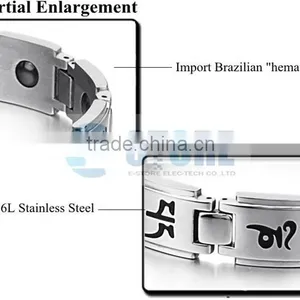 Chain Stainless Steel Bracelet Magnetic Bracelet Scalar Energy Bracelet 2015 thumbnail-2