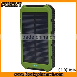 2015 Innovative Solar Power Bank 8000mah, Waterproof Solar Power Bank Charger thumbnail-1