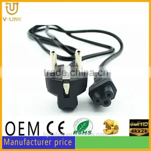 New Style Standard Power Cord Three Prong ac Power Cord for Home Appliances thumbnail-1