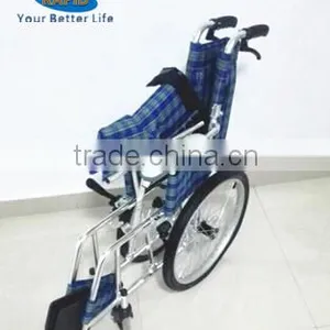 Aluminum Folding Ultra Lightweight Wheelchair thumbnail-3