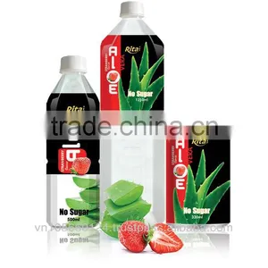 No Sugar Strawberry Flavor Aloe Vera Juice thumbnail-1