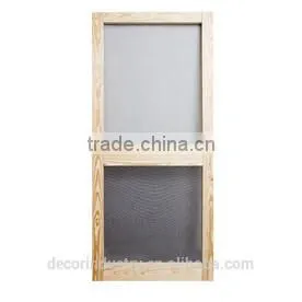 Mosquito Netting Solid Pine Wood China Supplier Screen Door thumbnail-3