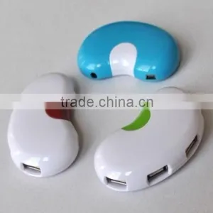 Factory Wholesales for Promotion Bean Shape Best Gift Usb2.0 4 Por Hub thumbnail-5