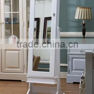 Jewelry Armoire With Distressed Finish thumbnail-3