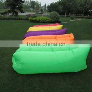Popular Ourdoor Products Nylon Inflating Air Sofa, 10 Seconds Complete Lightweight Warm Weather Sleeping Bag thumbnail-5