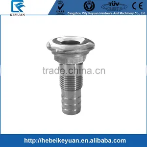 316 Cast Stainless Steel Straight Thru Hulls With Bard Ends thumbnail-1