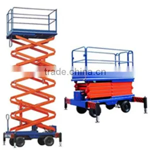 500kg Small Load Capacity Battery Operated Scissor Lift Platform thumbnail-2