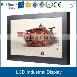 Flintstone 15 Inch 2015 Newest DVI+HDMI+DP+VGA+AV Input LED TV Monitor thumbnail-1