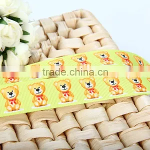 Cartoon Printed Grosgrain Ribbon thumbnail-4