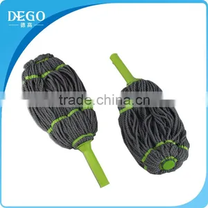 DEGO Cangnan Factory Micro Fiber Superfine Easy Spin Twist Mop for Sale thumbnail-1