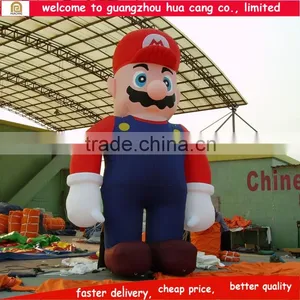 Guangzhou Giant Inflatable Super Mario Inflatable Mario for Advertising Customized Inflatable Cartoon thumbnail-3